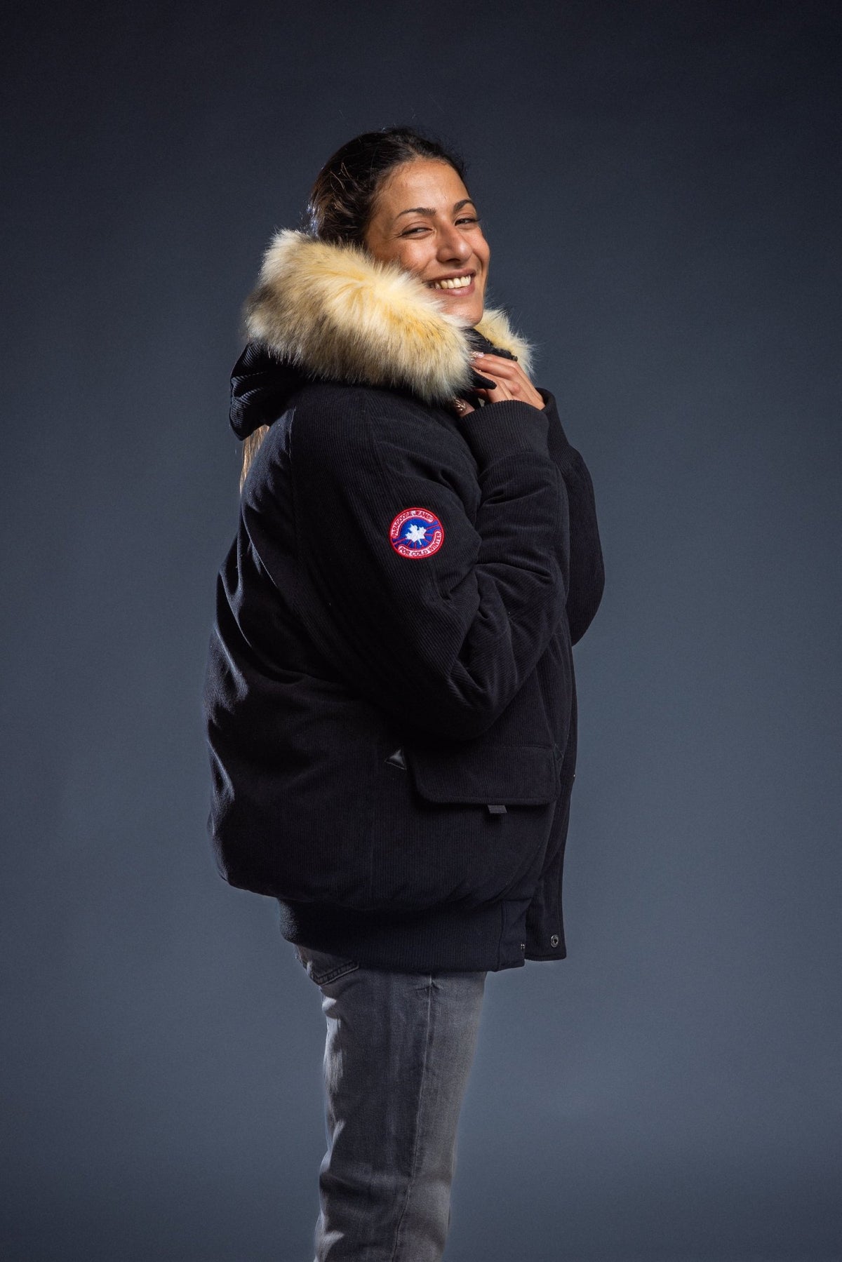 Aria Femme et Homme en velour - La Doudounerie