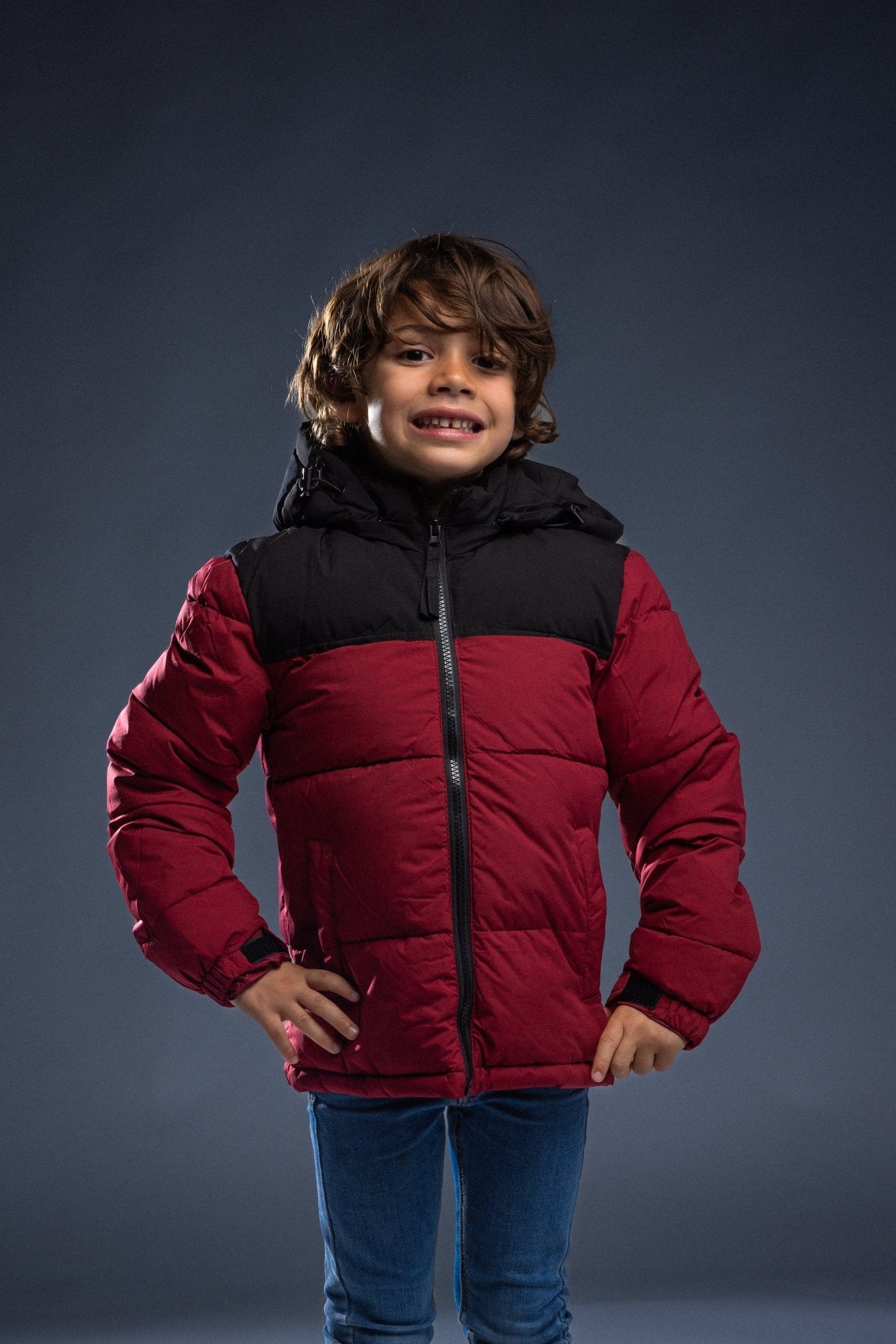BiColor Kids Bleu Rouge - La Doudounerie