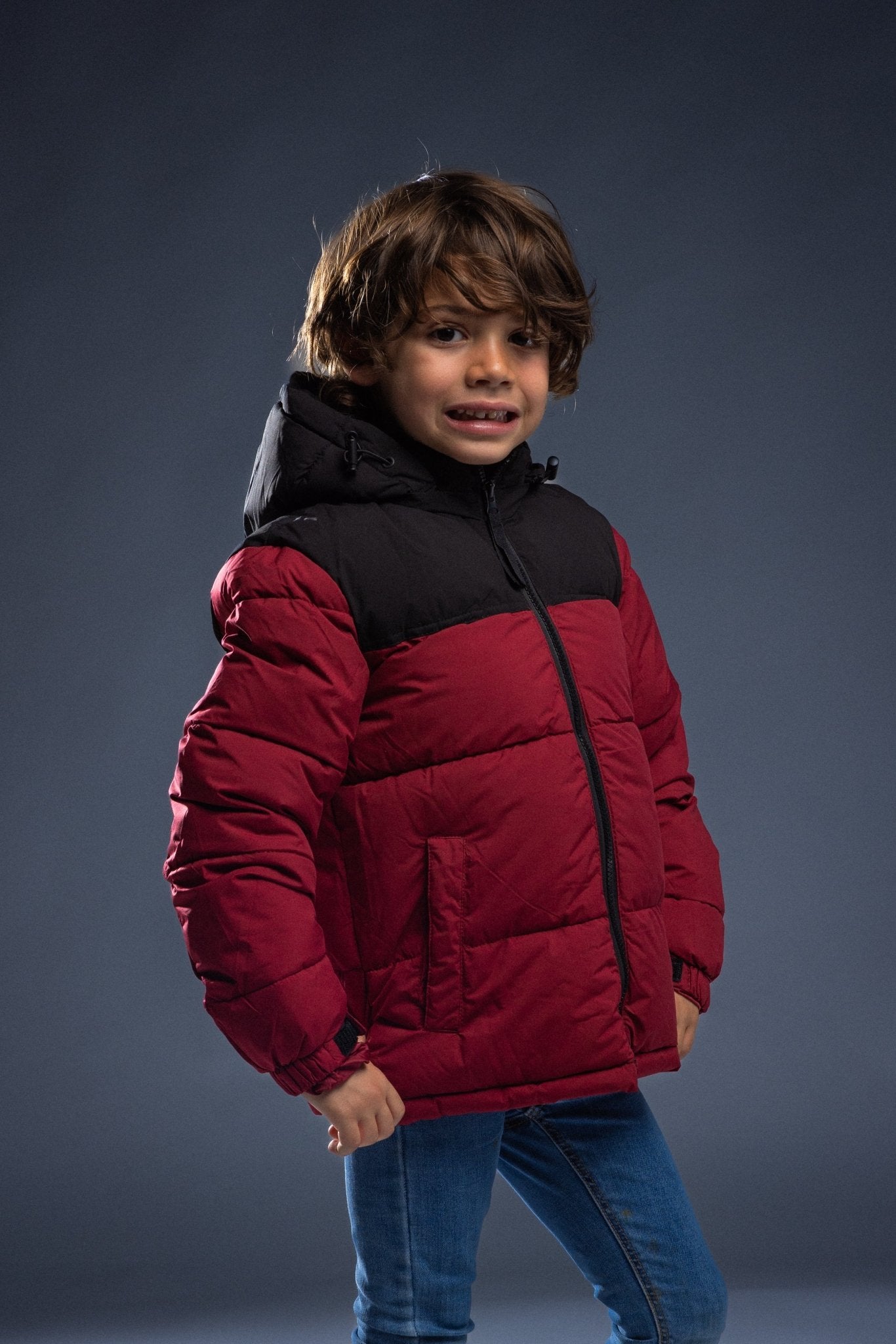 BiColor Kids Bleu Rouge - La Doudounerie