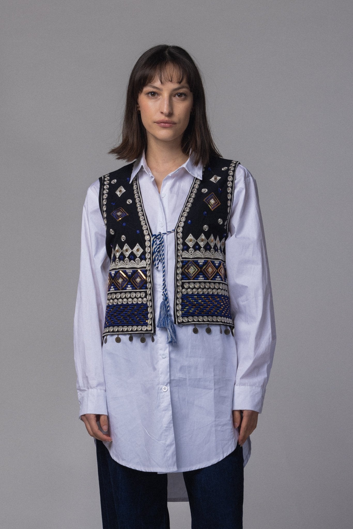 Gilet Brodé - La Doudounerie