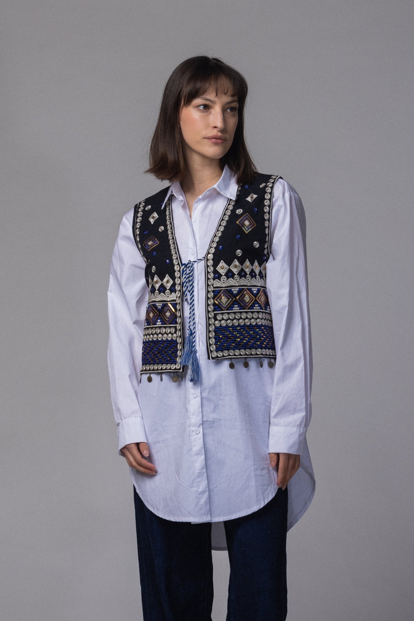 Gilet Brodé - La Doudounerie