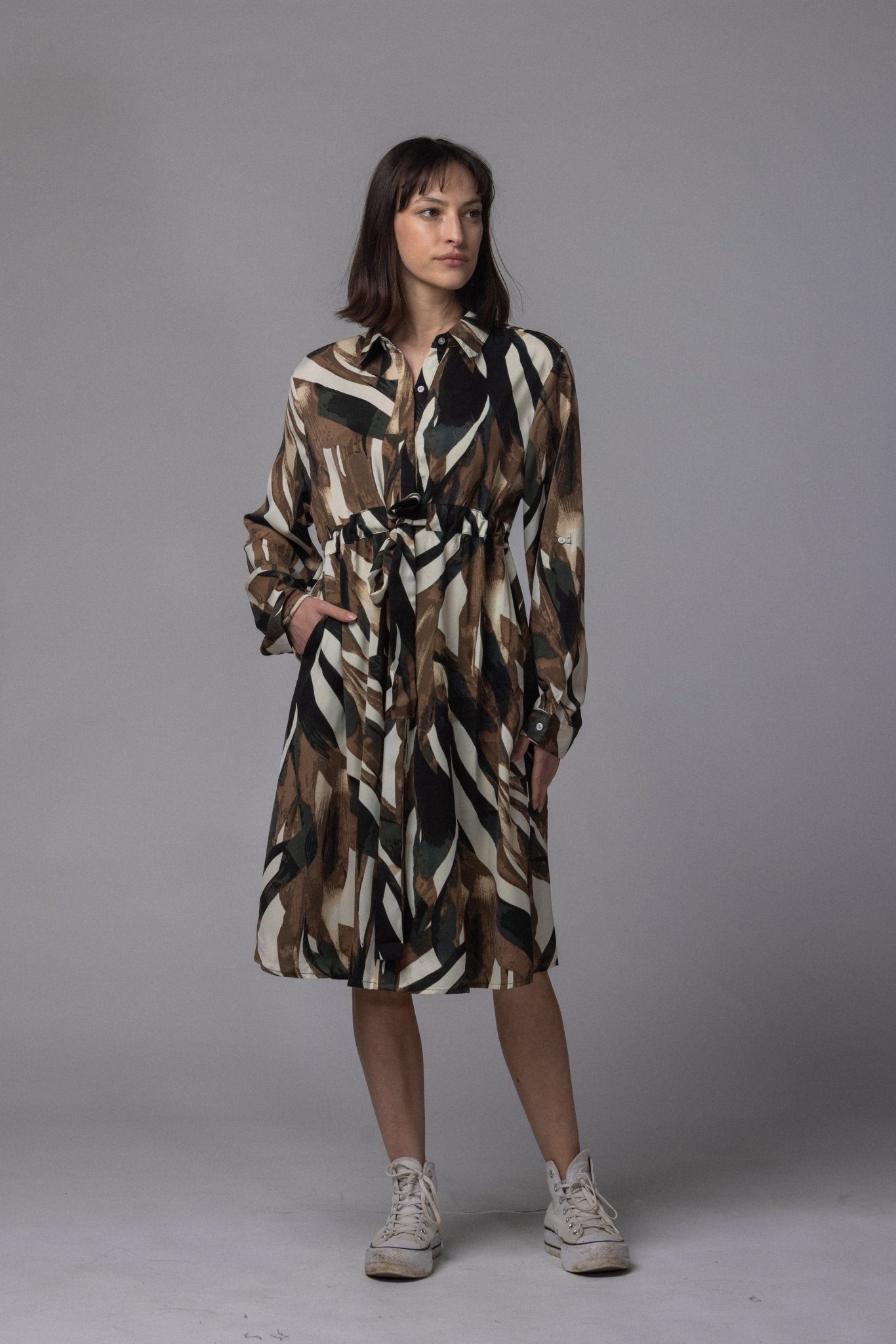 Robe courte patch - La Doudounerie