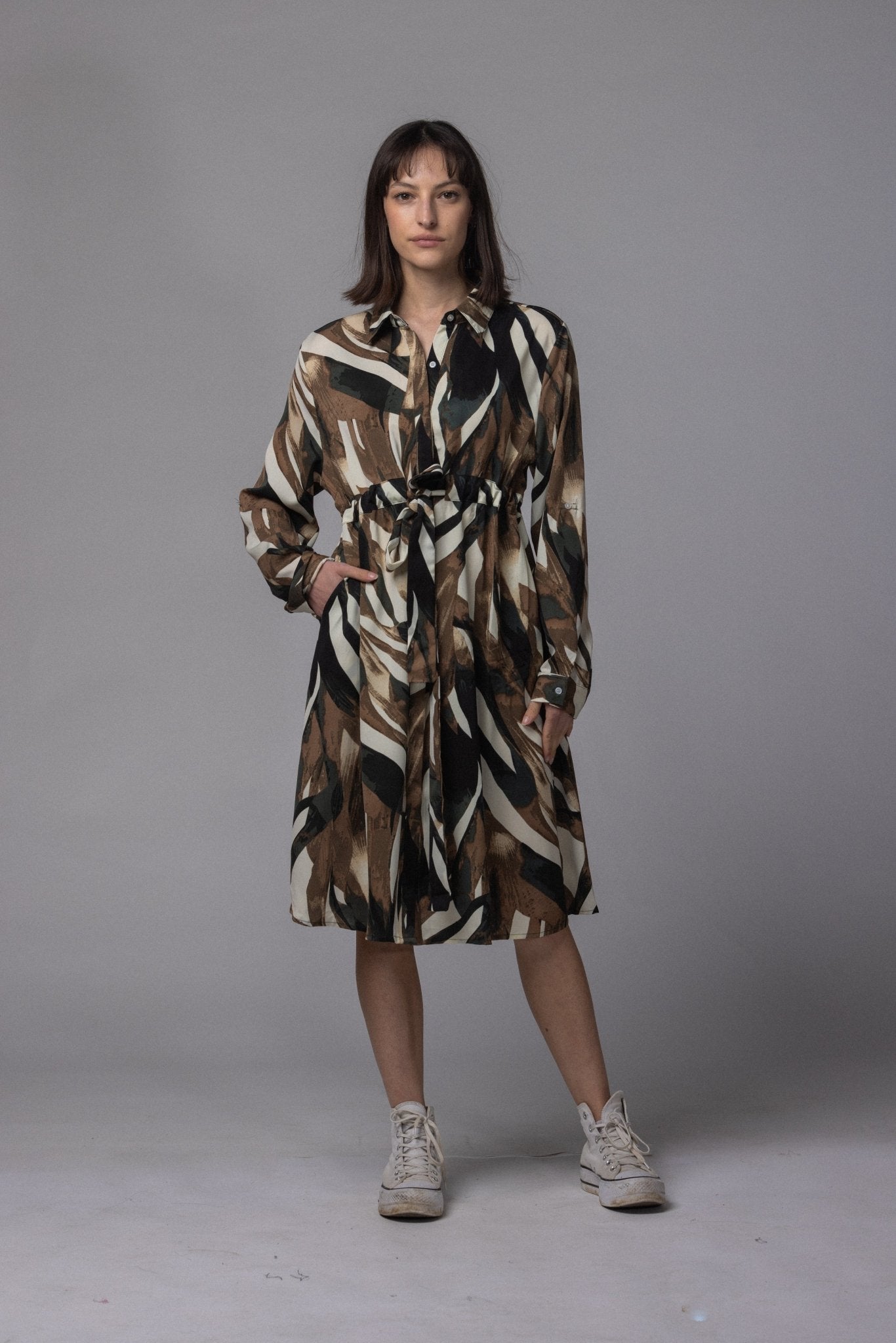 Robe courte patch - La Doudounerie