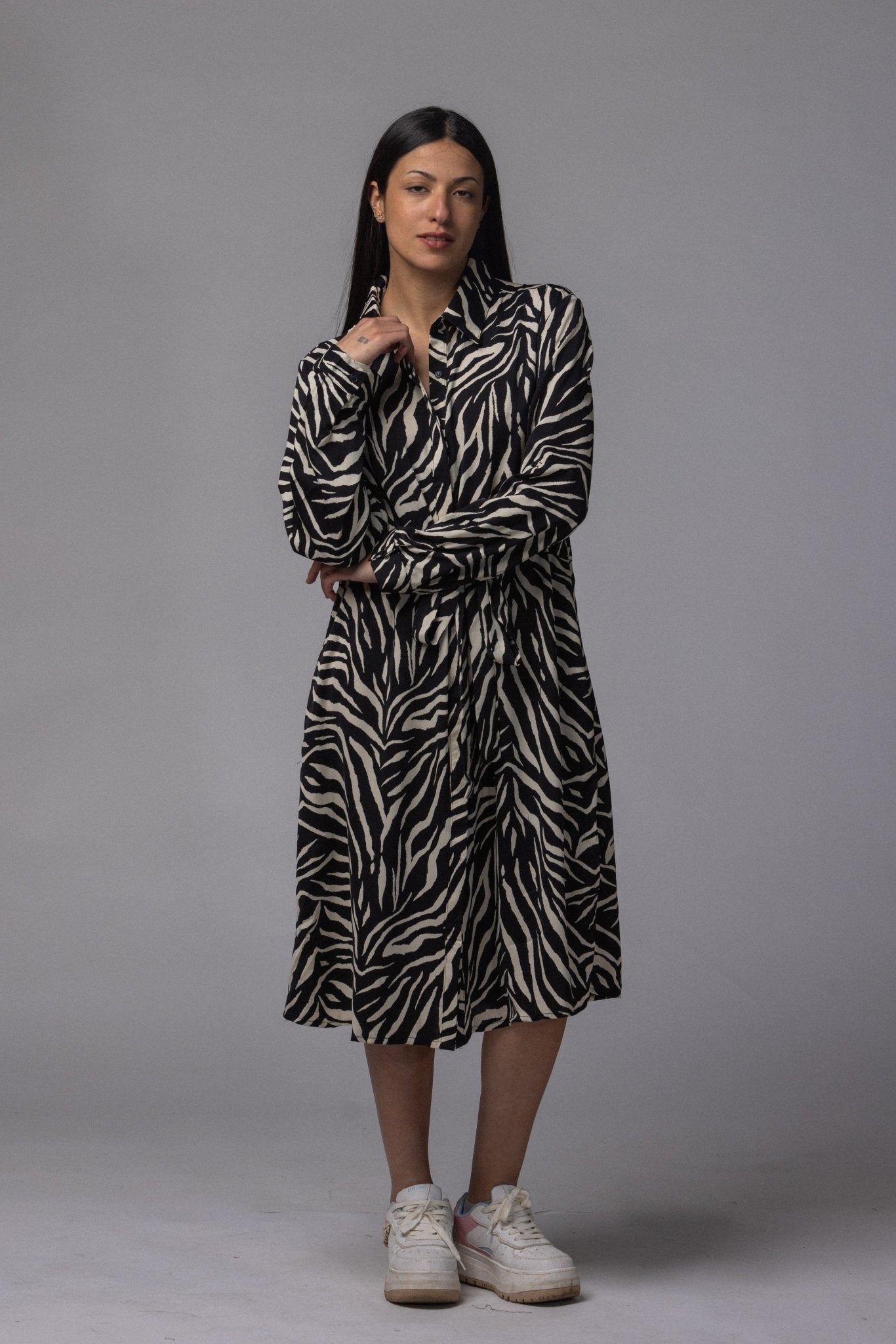 Robe courte safari - La Doudounerie