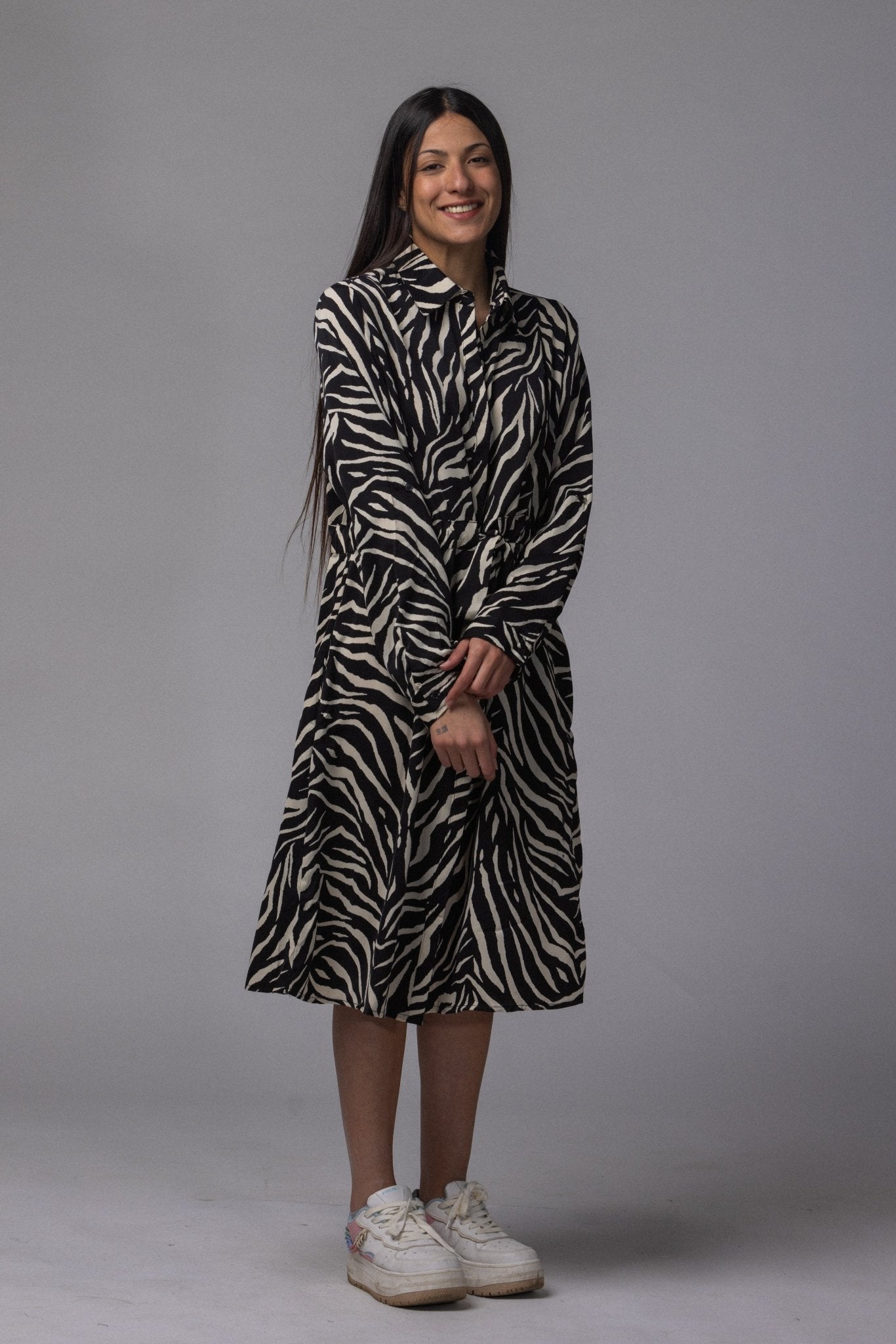Robe courte safari - La Doudounerie
