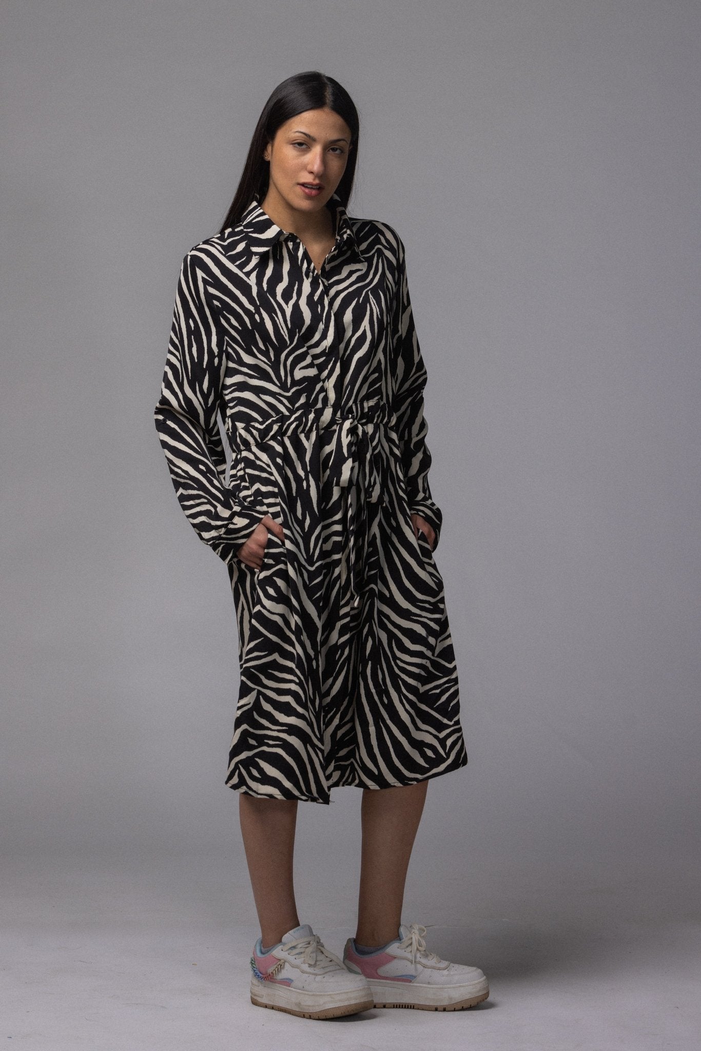 Robe courte safari - La Doudounerie