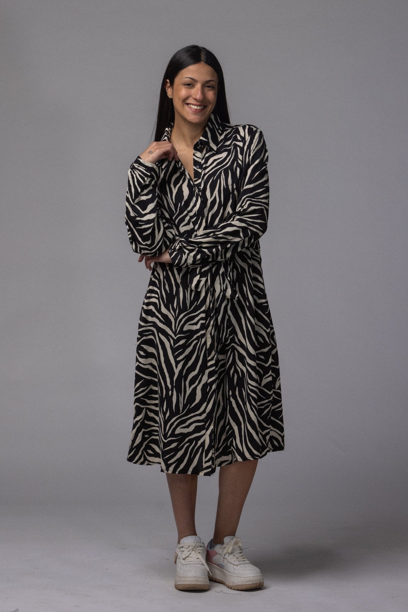 Robe courte safari - La Doudounerie