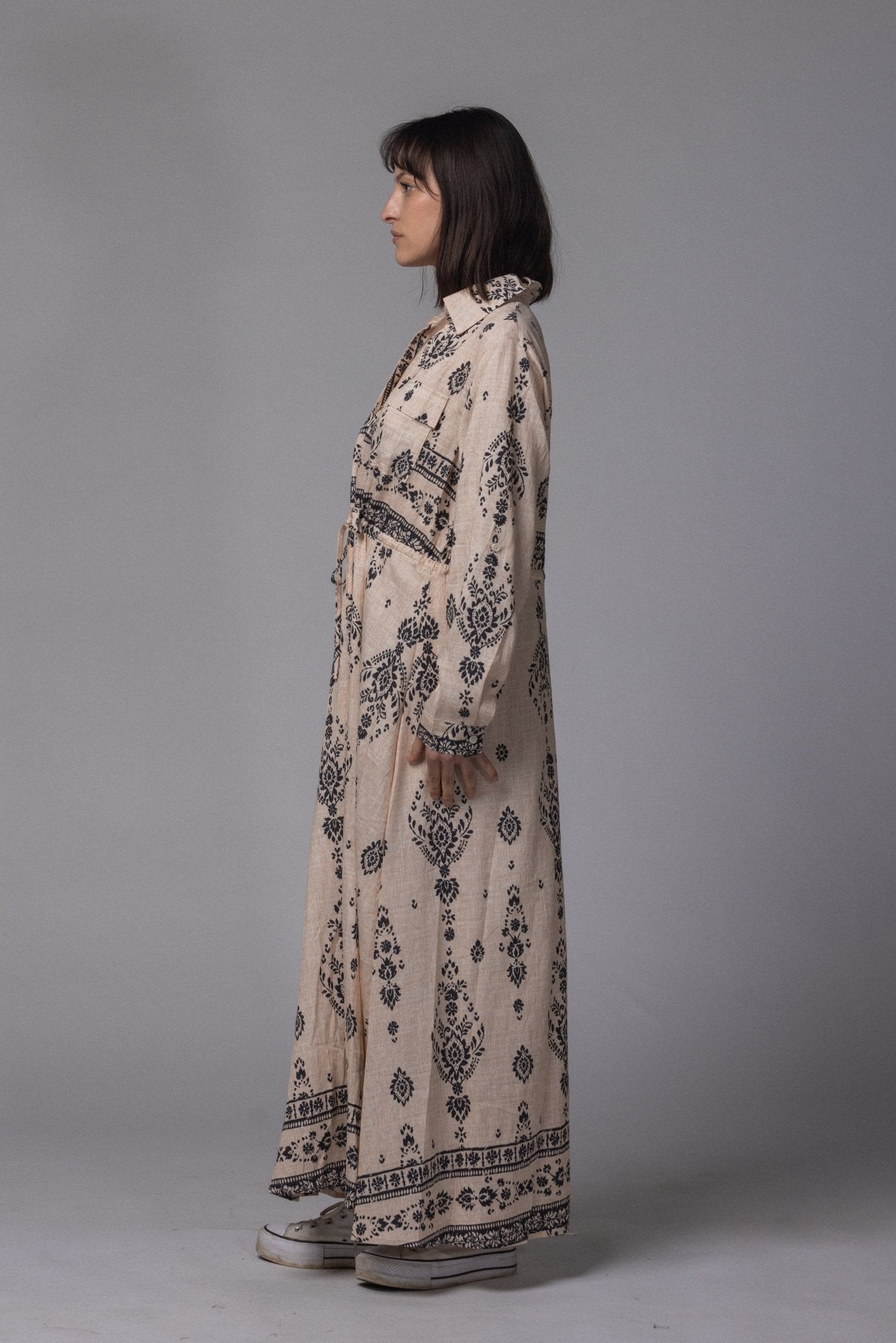 Robe Inda avec col - La Doudounerie