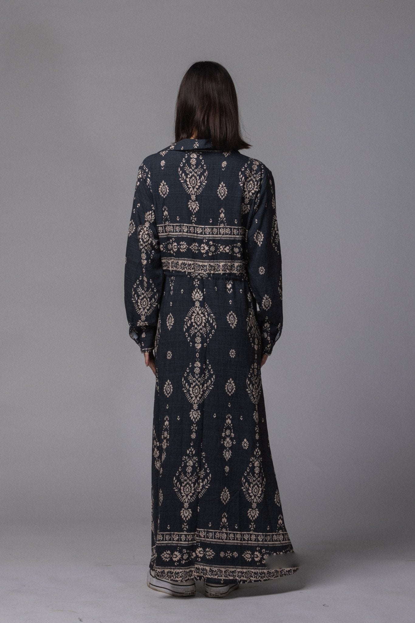Robe Inda avec col - La Doudounerie