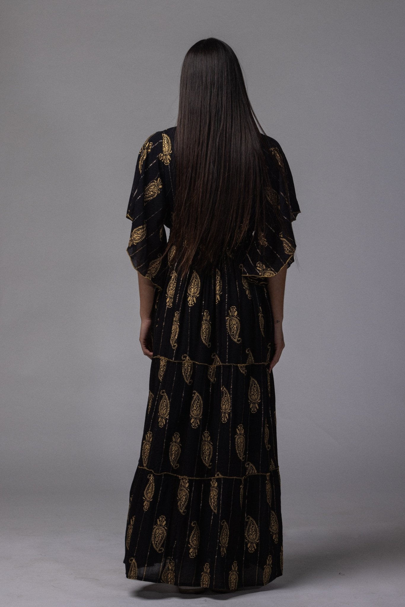 Robe longue brodé - La Doudounerie