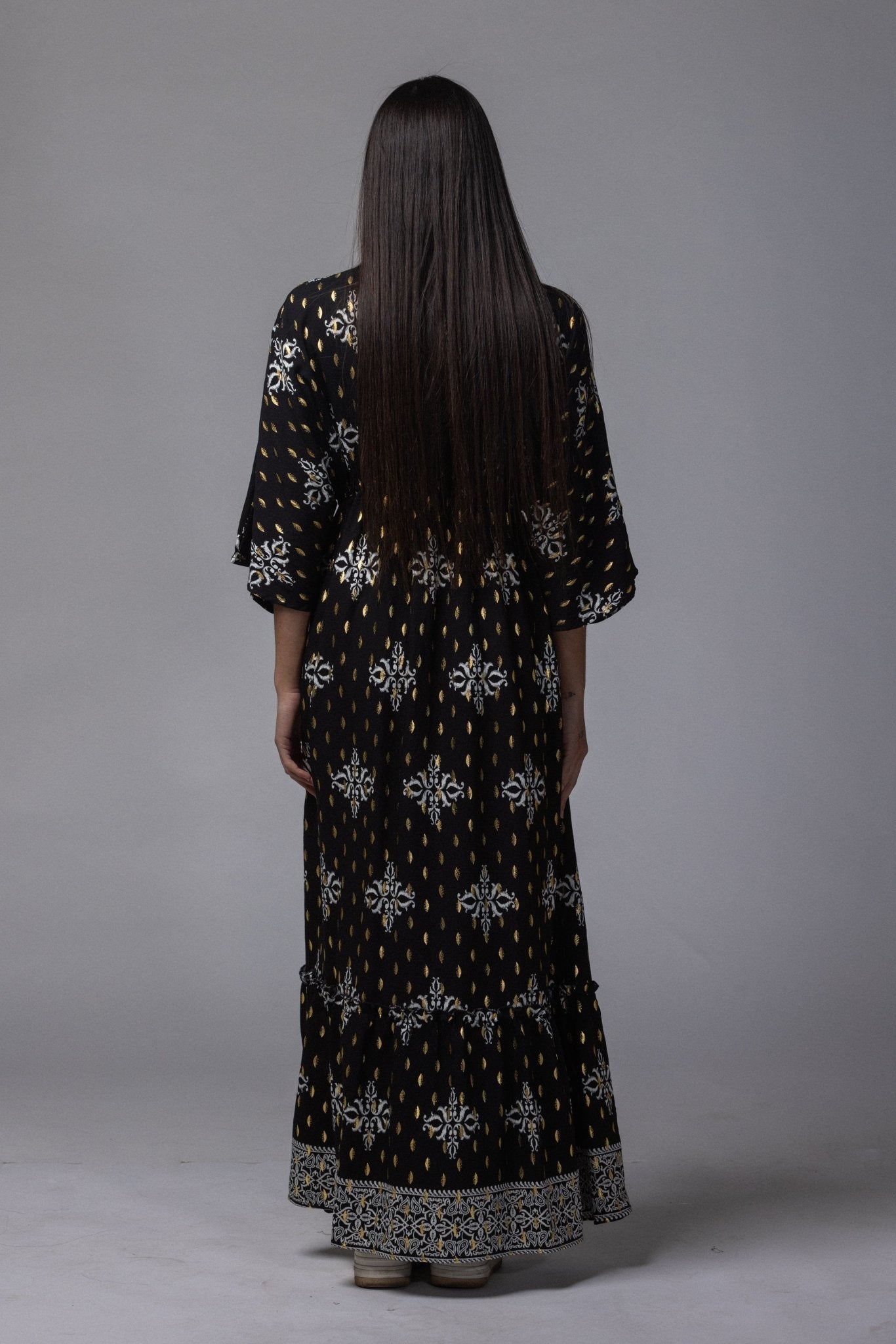 Robe longue doré - La Doudounerie