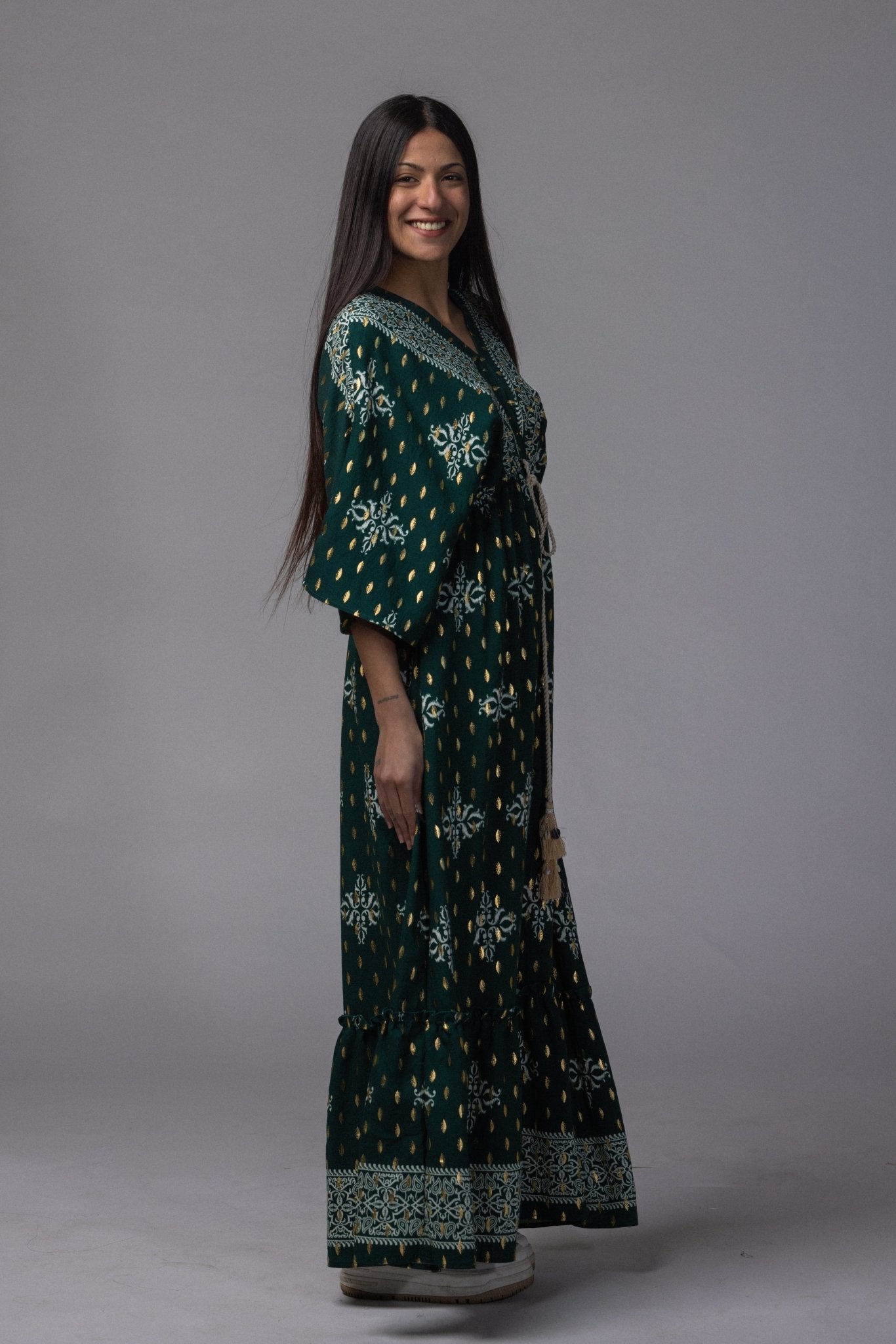 Robe longue doré - La Doudounerie