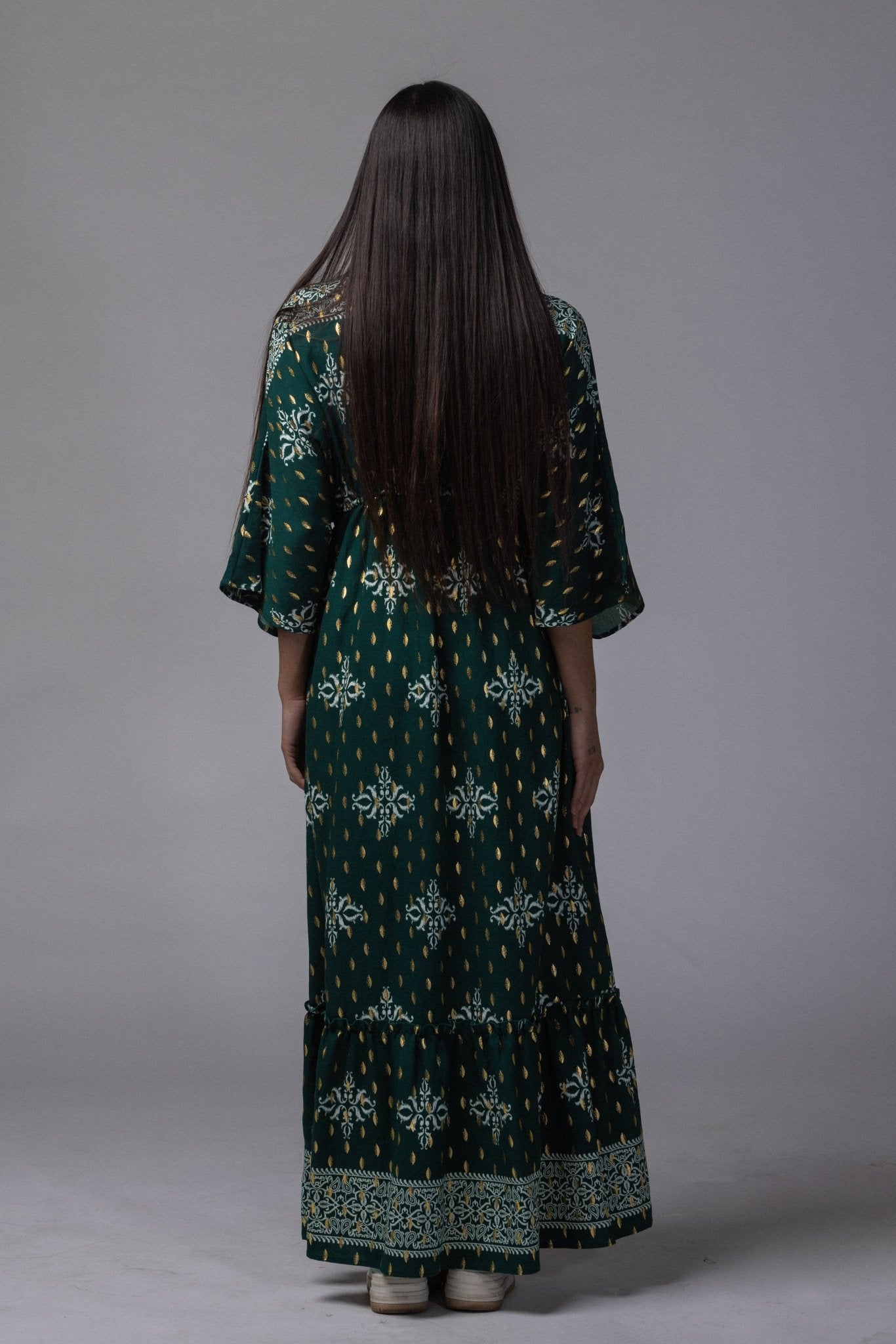 Robe longue doré - La Doudounerie