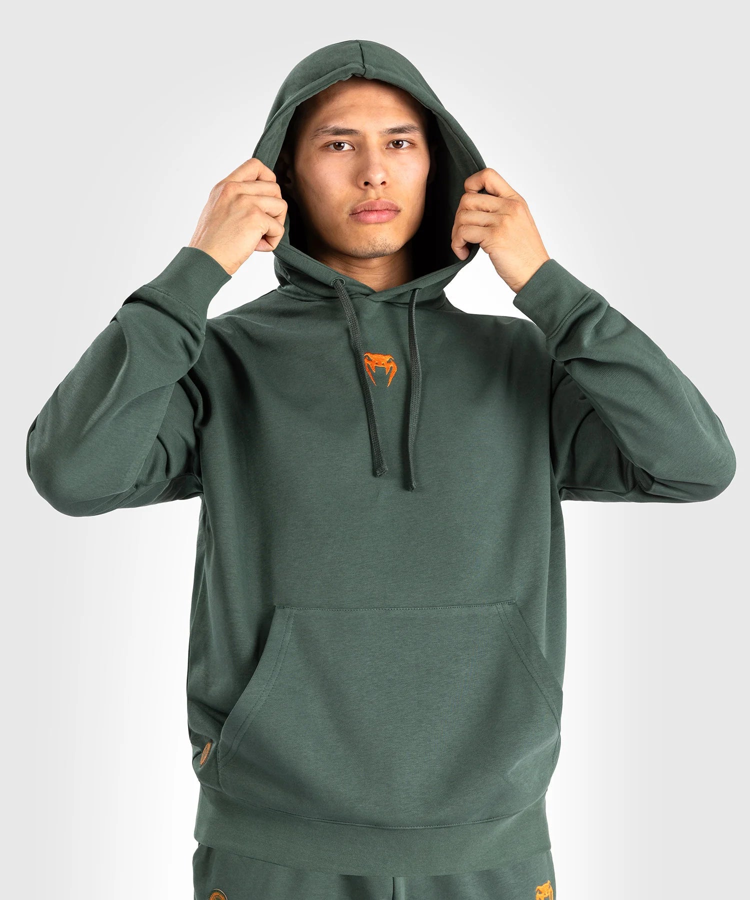 Sweatshirt À Capuche Pour Hommes Venum Vortex XL Lite - Kaki - La Doudounerie