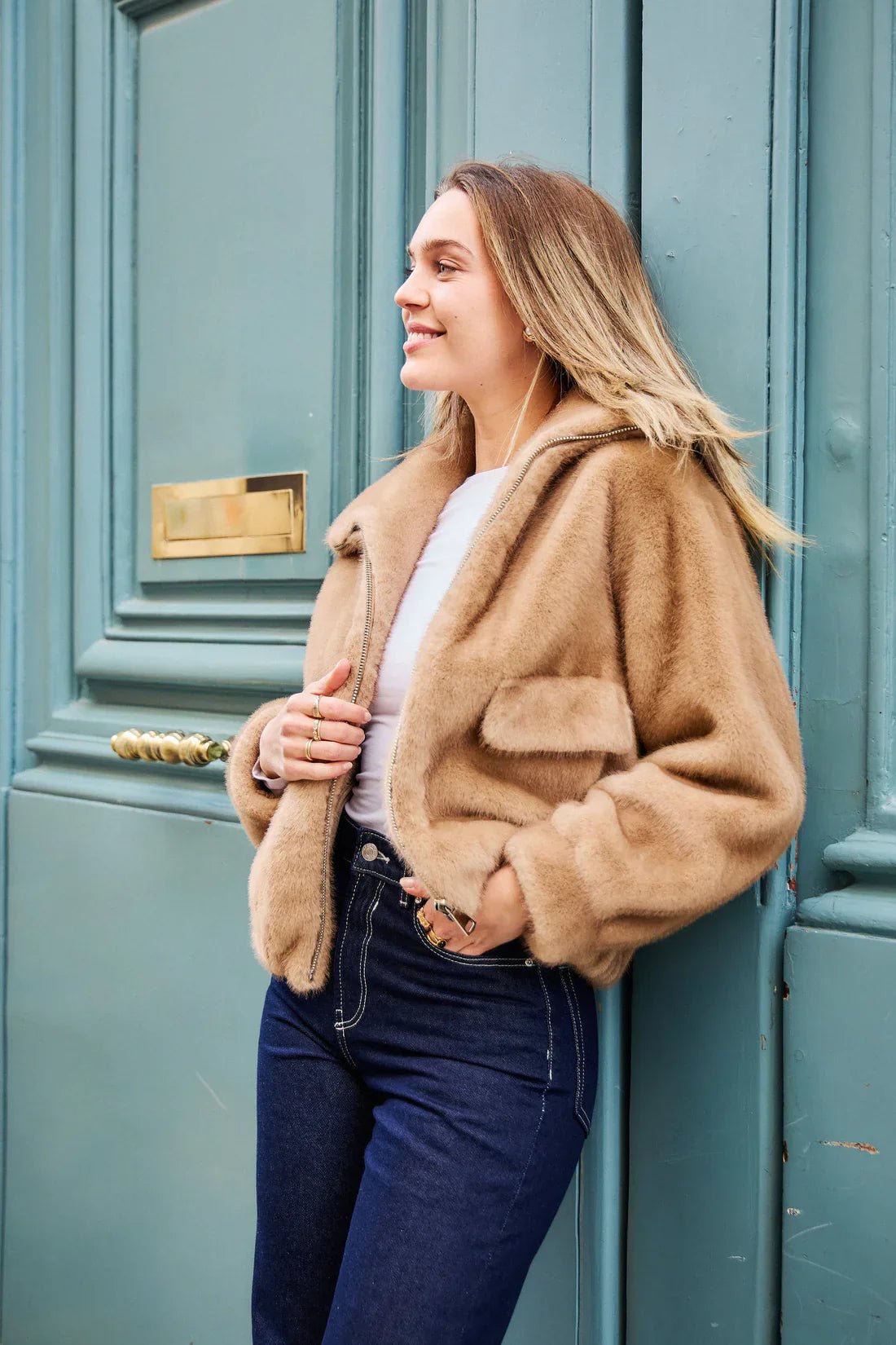 Veste en fausse fourrure - La Doudounerie