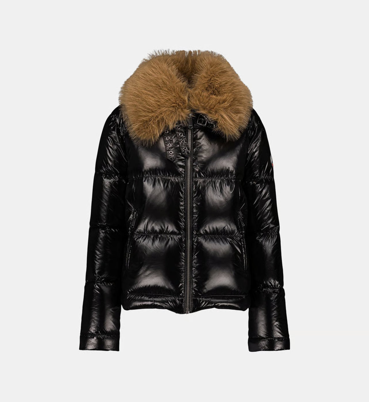 Doudoune Grand Froid brillante fausse fourrure Nevada shiny - JOTT