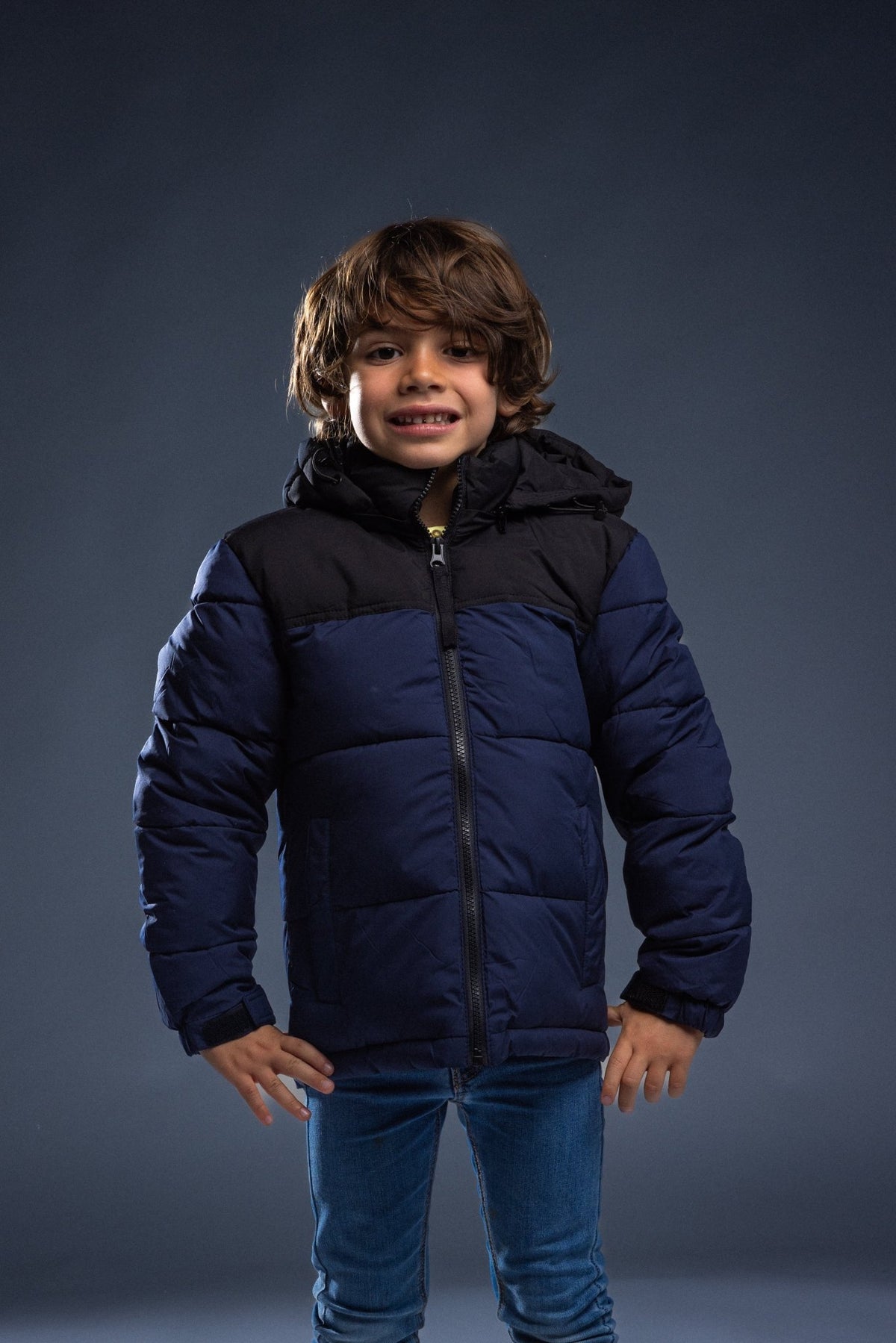 BiColor Kids Bleu - La Doudounerie