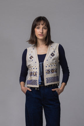 Gilet Brodé - La Doudounerie
