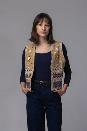 Gilet Brodé - La Doudounerie