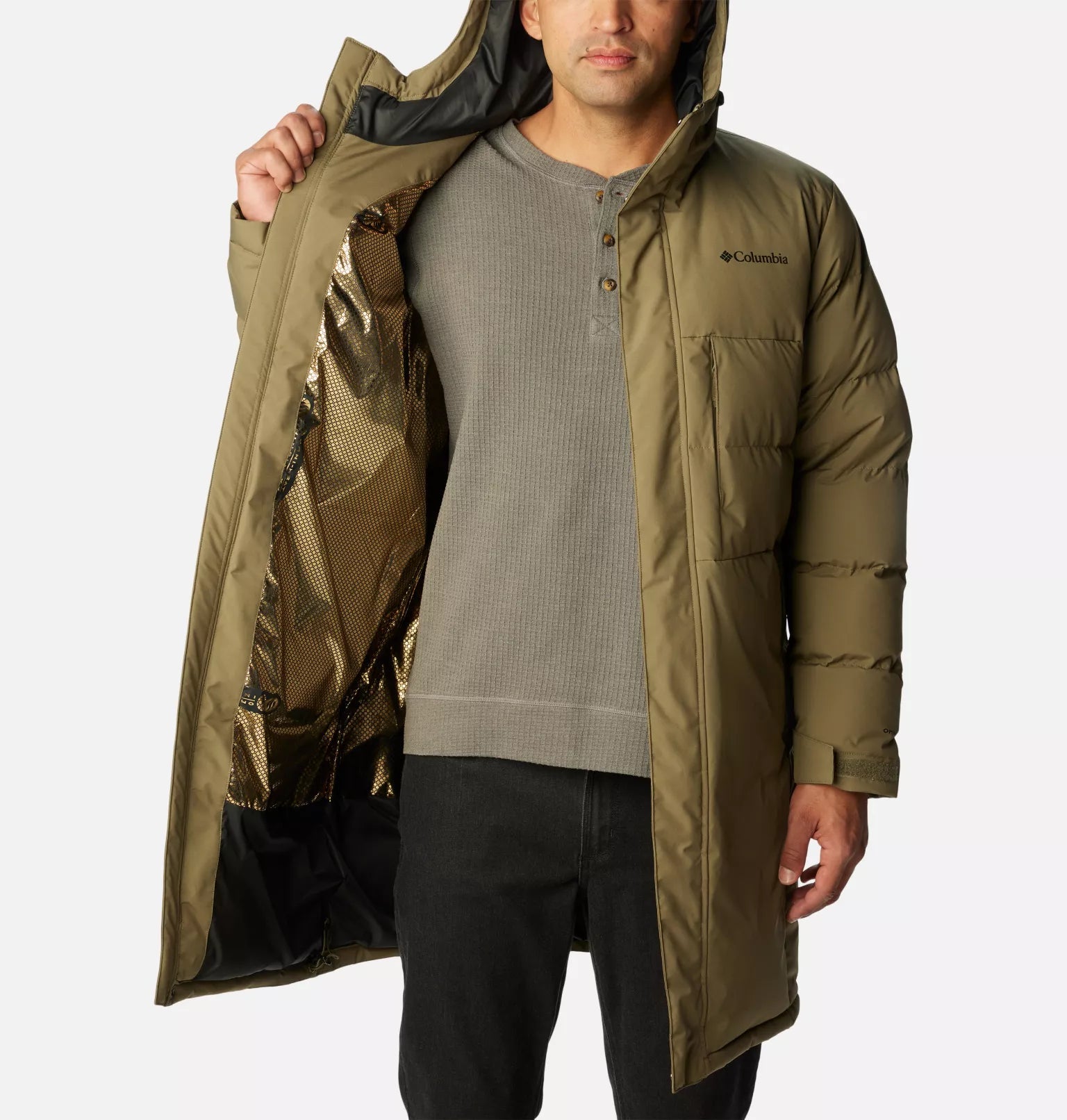 Parka Longue Imperméable en Duvet Toyama Pass™ Homme - La Doudounerie