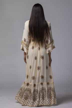 Robe brodé perle - La Doudounerie
