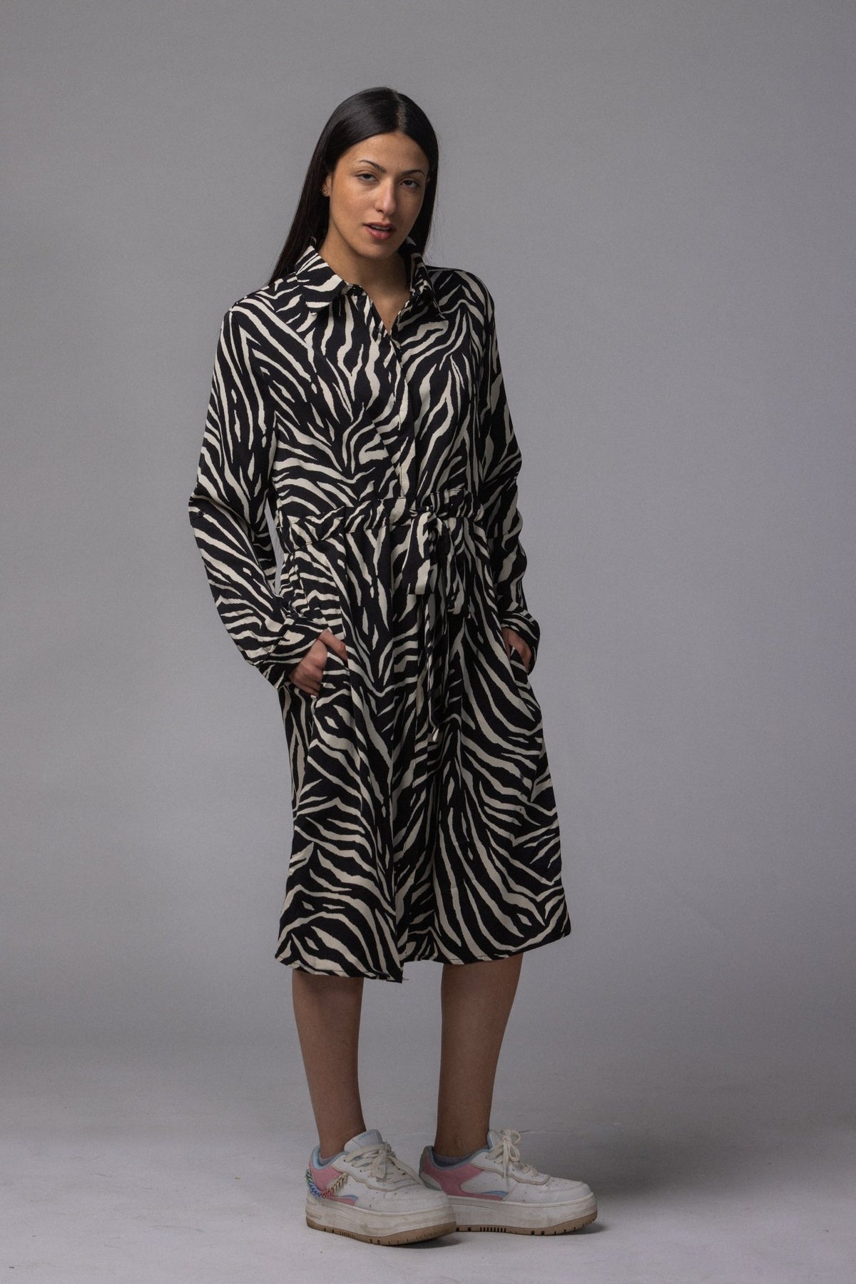 Robe courte safari - La Doudounerie