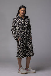 Robe courte safari - La Doudounerie