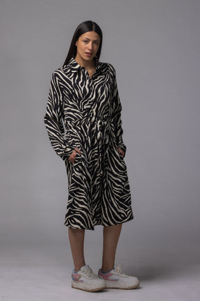 Robe courte safari - La Doudounerie