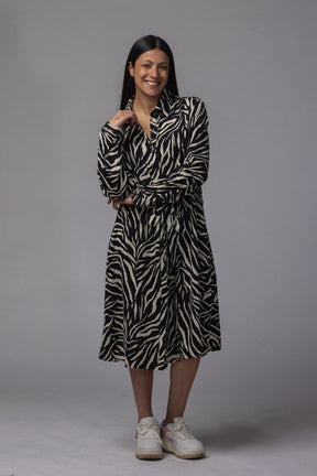 Robe courte safari - La Doudounerie