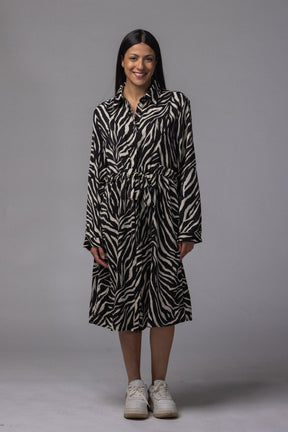 Robe courte safari - La Doudounerie