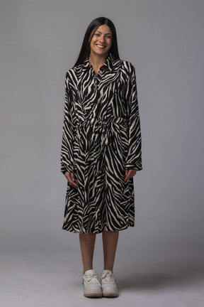 Robe courte safari - La Doudounerie