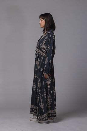 Robe Inda avec col - La Doudounerie