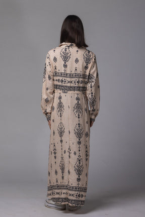 Robe Inda avec col - La Doudounerie