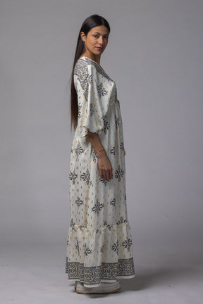 Robe longue doré - La Doudounerie