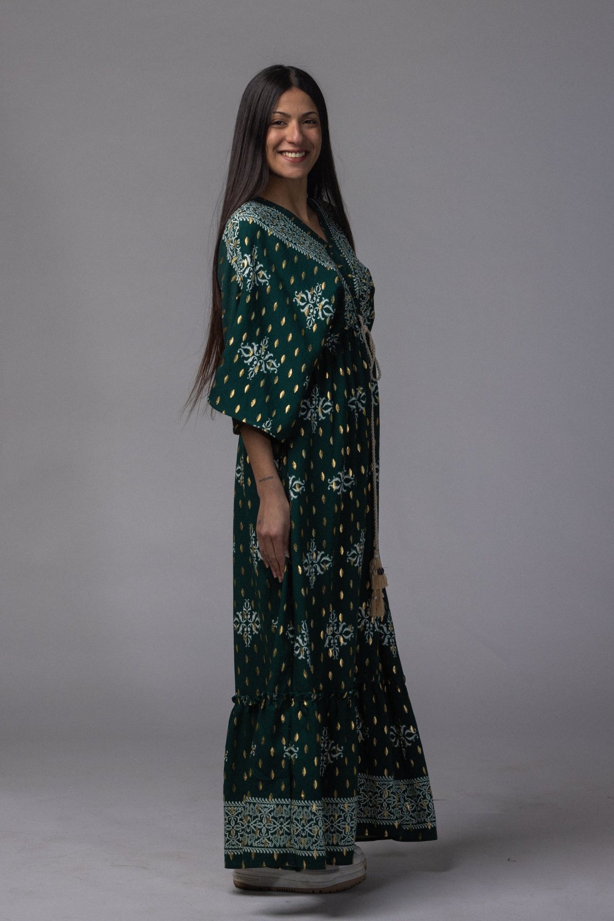 Robe longue doré - La Doudounerie