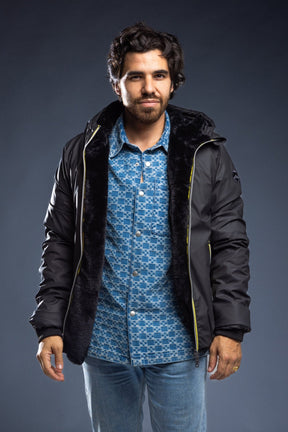 Stef Gomme reversible, impermeable Court - La Doudounerie