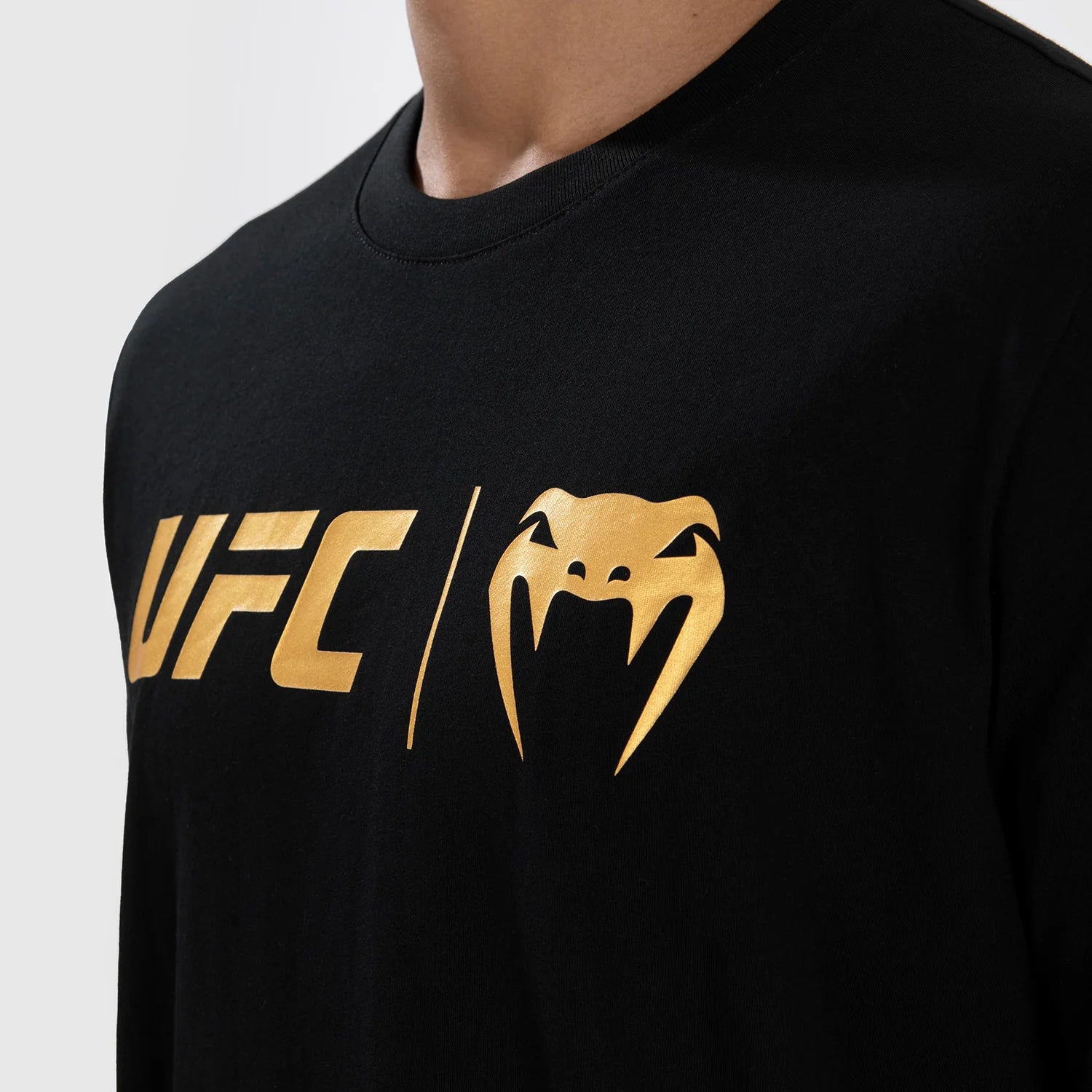 Venum Classic T-Shirt UFC - Noir/Or - La Doudounerie