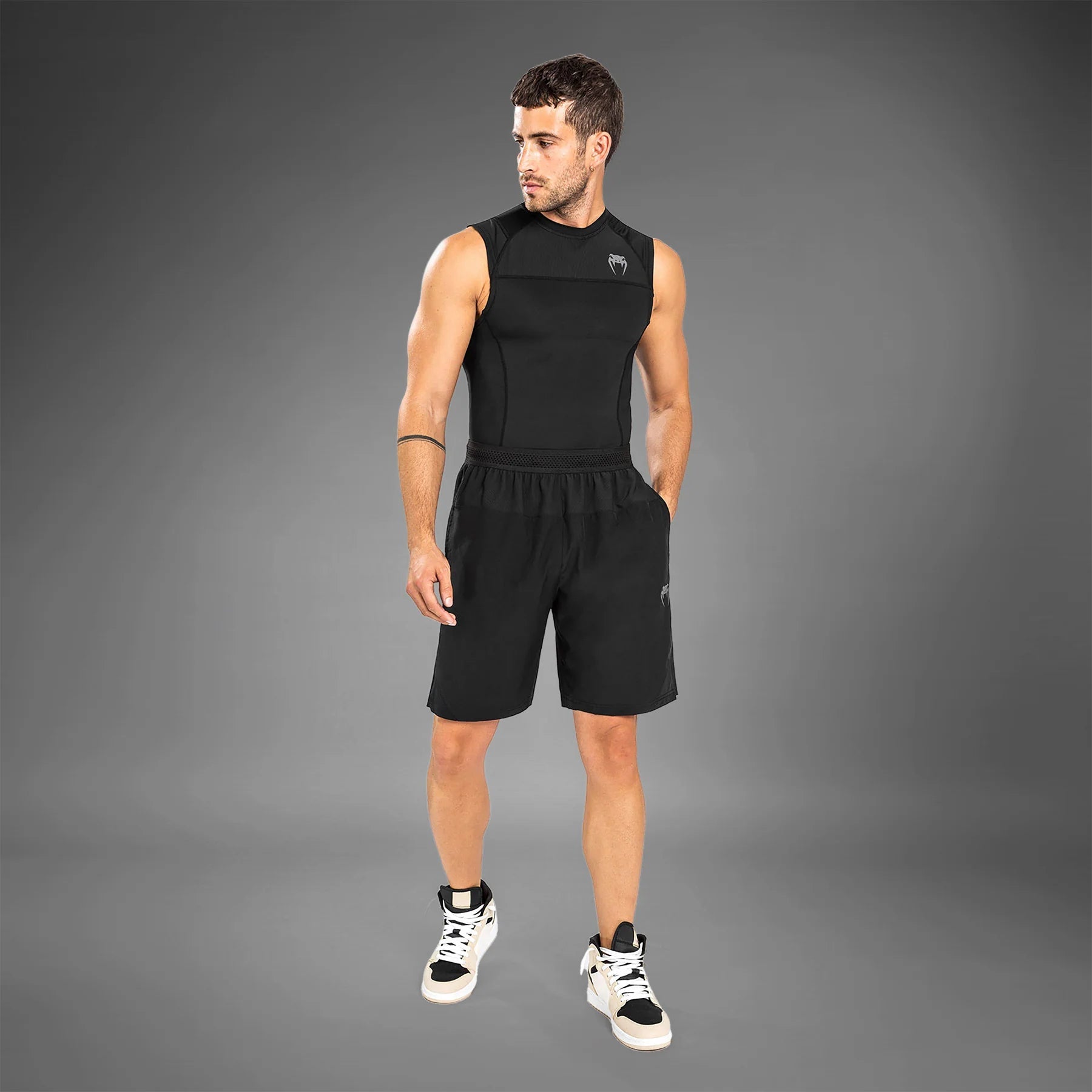 Venum G - Fit Short d'entraînement Air - Noir - La Doudounerie